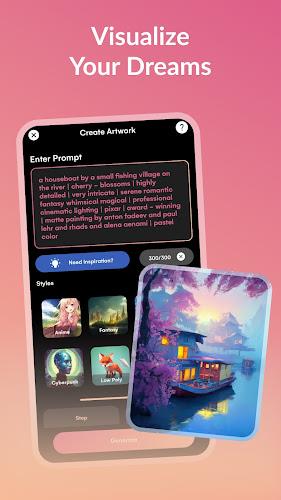 Dream AI Art Generator Tangkapan skrin 1