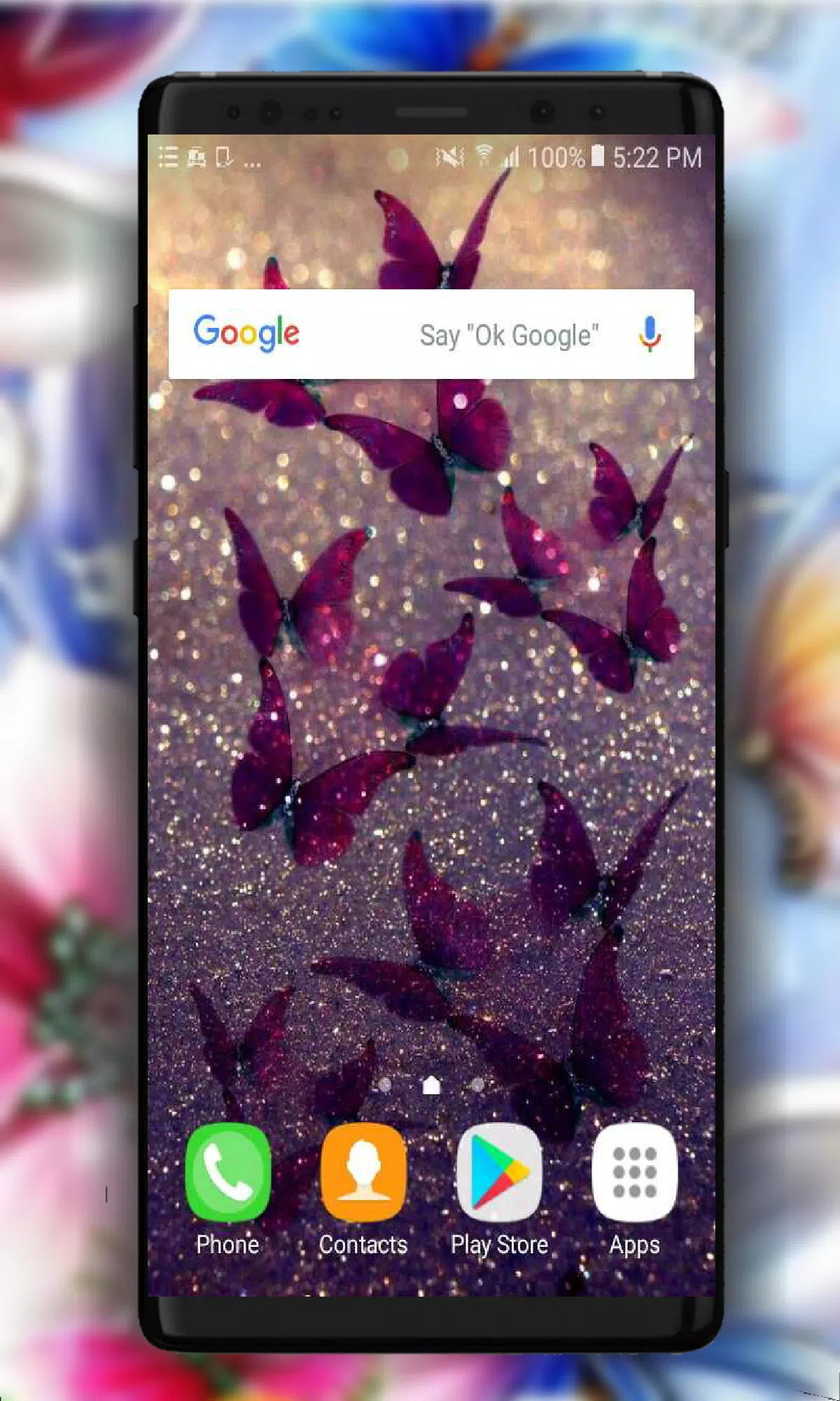 Butterfly Wallpaper Captura de pantalla 1