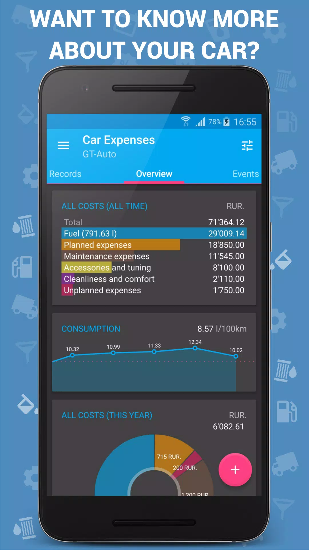 Car Expenses Manager应用截图第0张