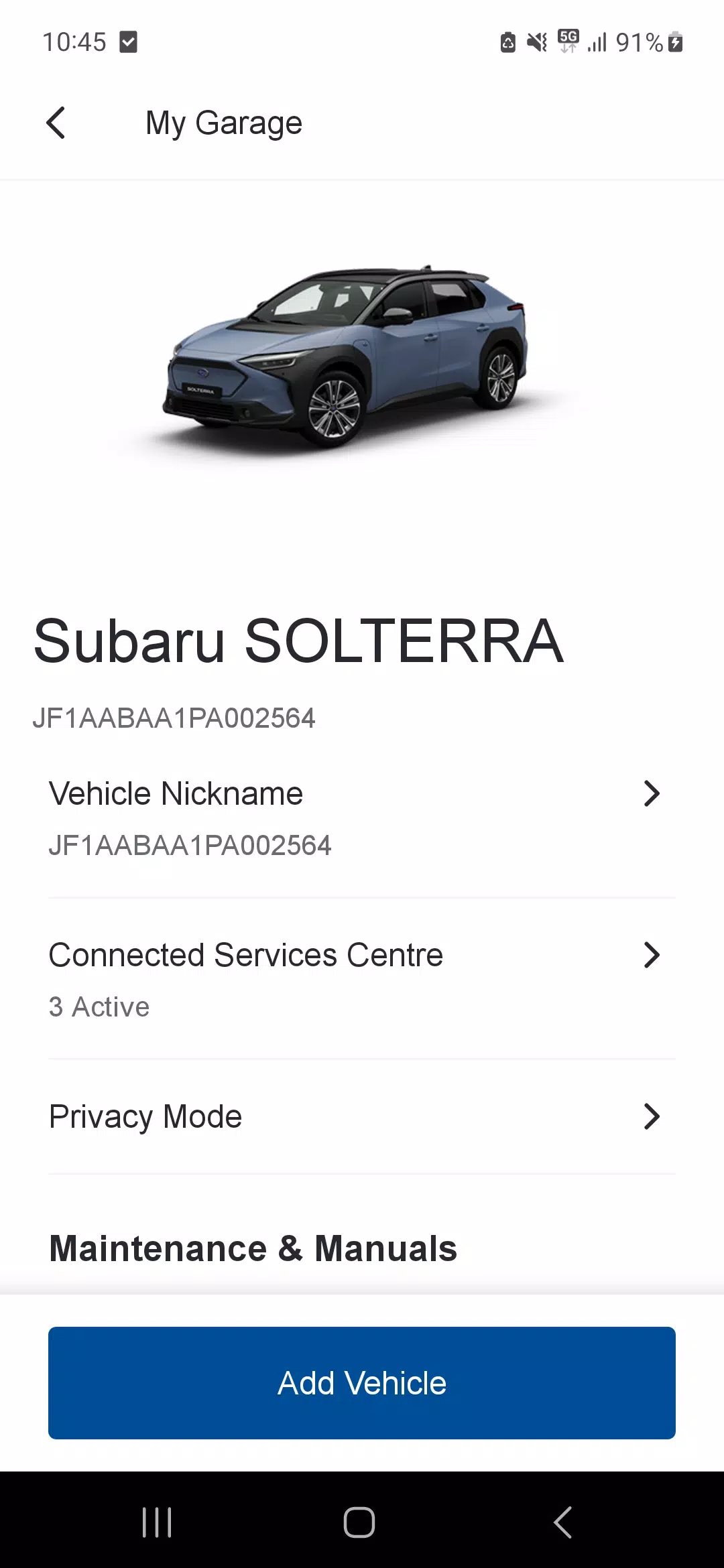 SUBARU Care স্ক্রিনশট 3