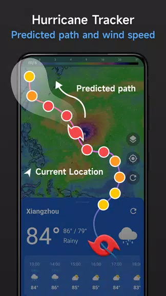 Schermata Live Weather & Radar Map 1