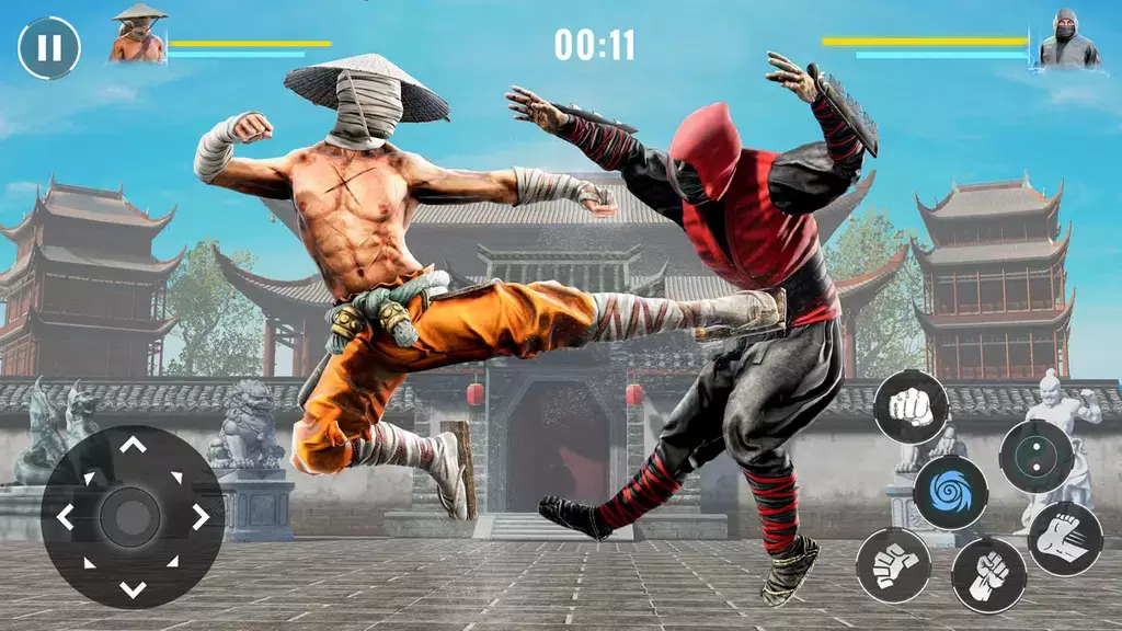 Karate Kung Fu Fighting Game ဖန်သားပြင်ဓာတ်ပုံ 0