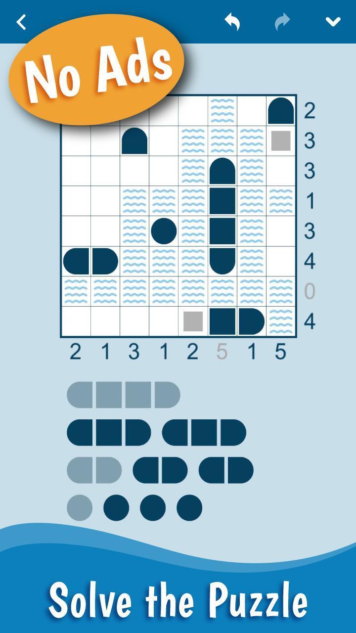 SeaBattle: War Ship Puzzles Capture d'écran 0