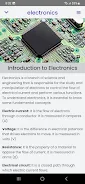 Electronics Course ဖန်သားပြင်ဓာတ်ပုံ 1