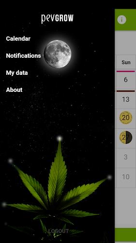 Marijuana Lunar Calendar Tangkapan skrin 1