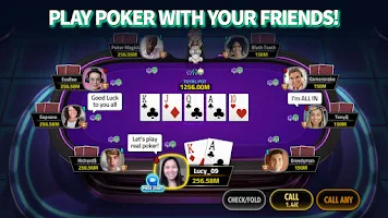 House of Poker - Texas Holdem स्क्रीनशॉट 1