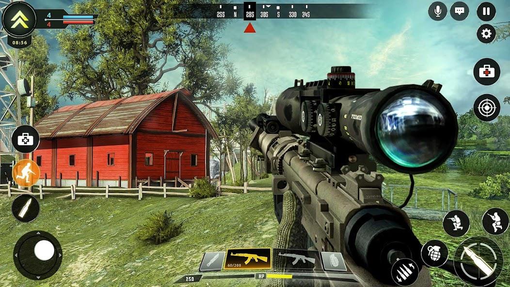 Sniper Game: Shooting Gun Game Mod Скриншот 1