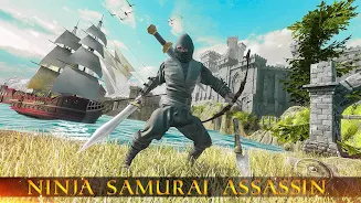 Ninja Samurai Assassin Hunter Tangkapan skrin 2