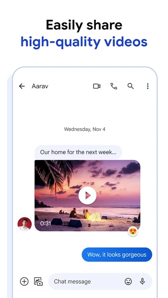 Android Messages Tangkapan skrin 3