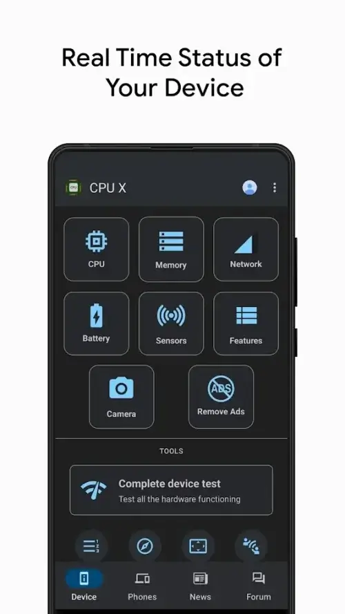 CPU X スクリーンショット 0