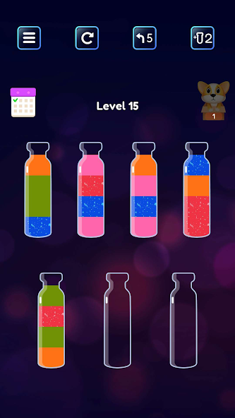 Soda Sort: Water Color Puzzle Mod Zrzut ekranu 2