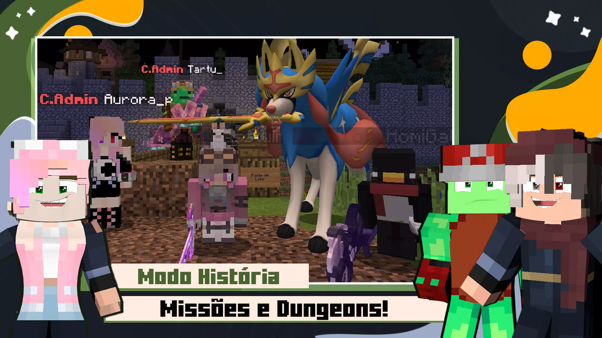 Pixelmon Brasil Tangkapan skrin 2