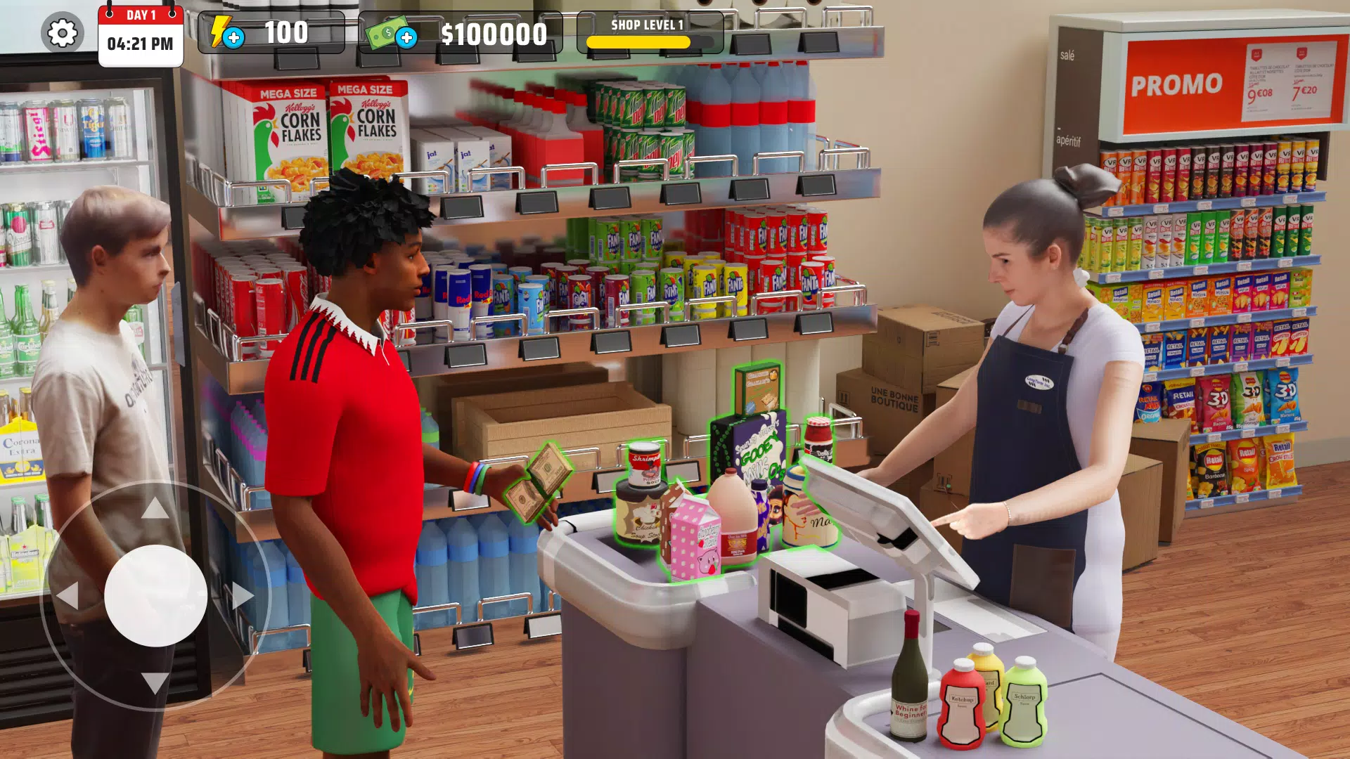 Supermarket Simulator City 3D Tangkapan skrin 1