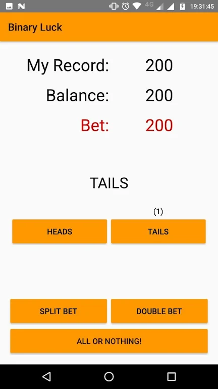 Binary Bet Game Screenshot 3