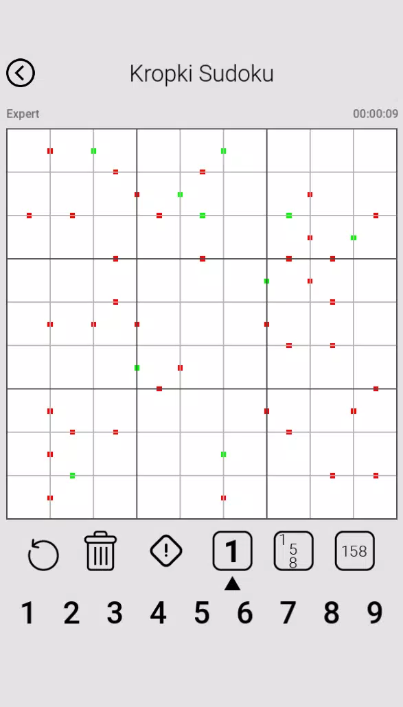 Dot Sudoku Ekran Görüntüsü 0