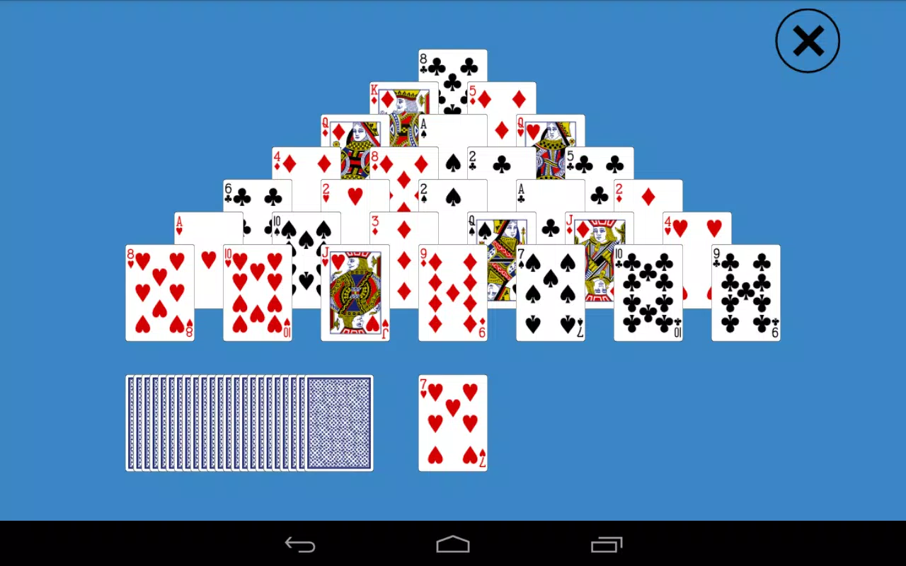 Classic Pyramid Solitaire Ekran Görüntüsü 3