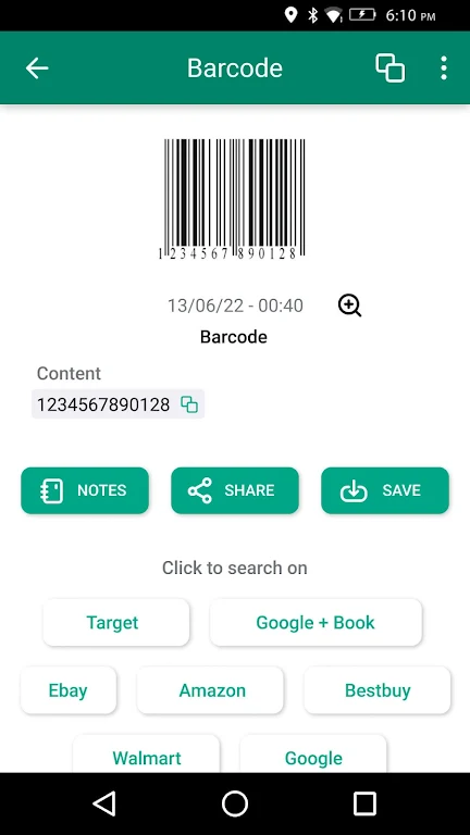 Barcode & QR code scanner应用截图第0张