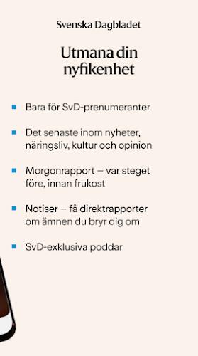 Svenska Dagbladet Zrzut ekranu 1