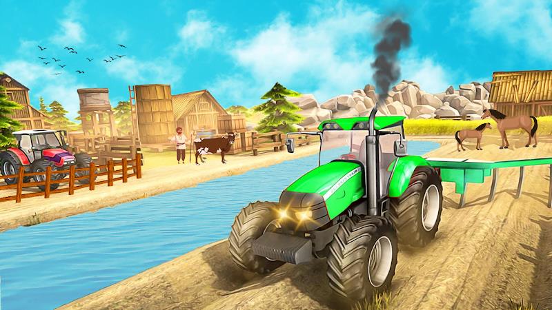 Tractor Games Farmer Simulator ဖန်သားပြင်ဓာတ်ပုံ 2