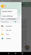 Read Texts Aloud &Write Speech Captura de pantalla 0