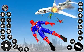 Spider Fighter Man: Rope Hero 스크린샷 1