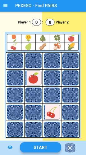 Schermata Find PAIRS - against computer 0