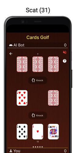 Cards Golf Schermafbeelding 2