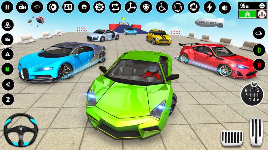 GT Car Stunt : Ramp Car Stunts ภาพหน้าจอ 2