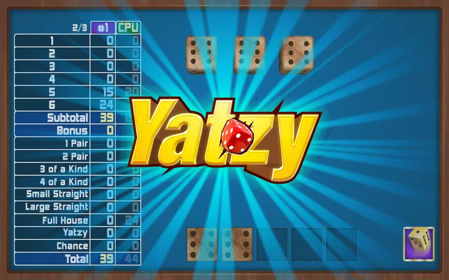 Yatzy Dice Game Ảnh chụp màn hình 3