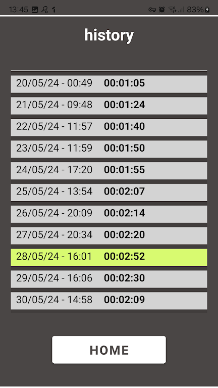 Plank Tracker Tangkapan skrin 3