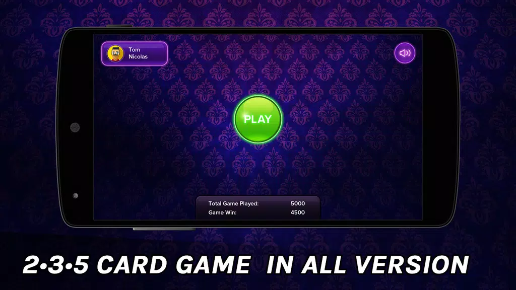 235 or 3 2 5 card game - 2 3 5 Do Teen Paanch Card ဖန်သားပြင်ဓာတ်ပုံ 2