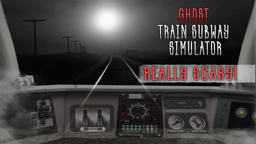 Ghost Train Subway Simulator Tangkapan skrin 1