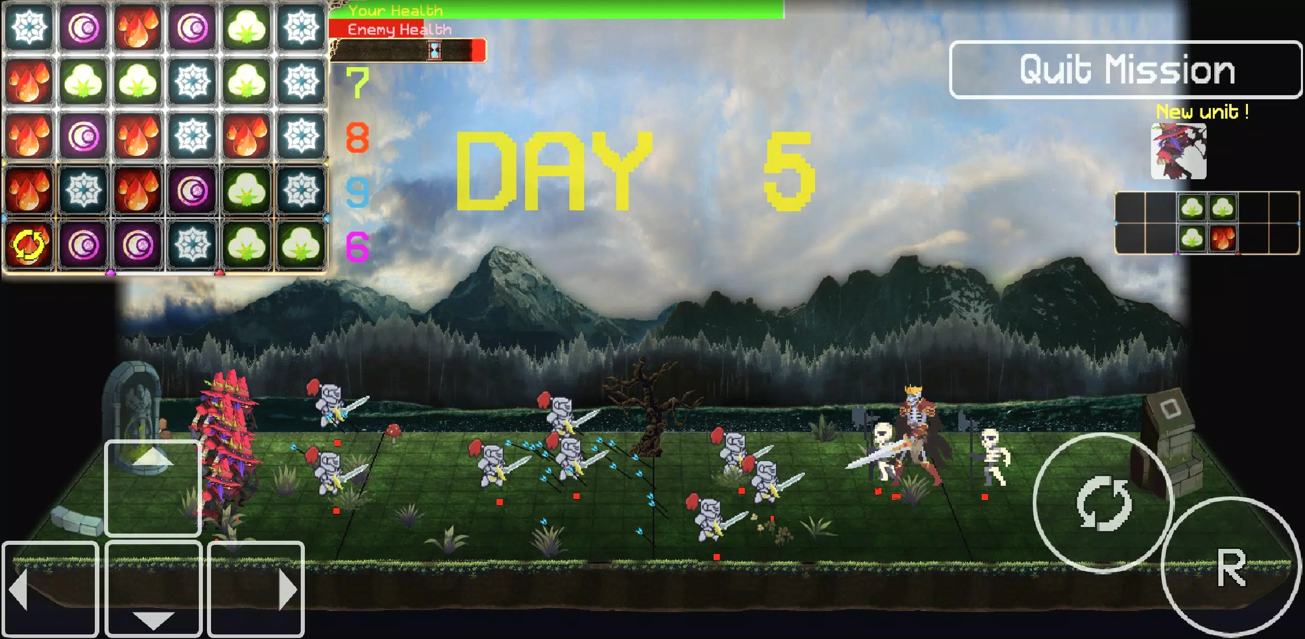 Heroes - Match Puzzle Monsters ภาพหน้าจอ 0