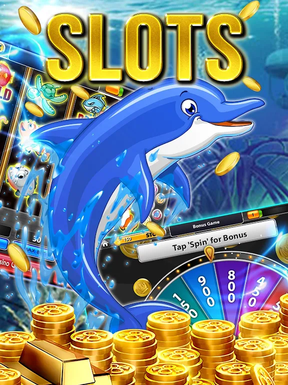 Schermata Dolphin Slots: Deluxe Pearl 0