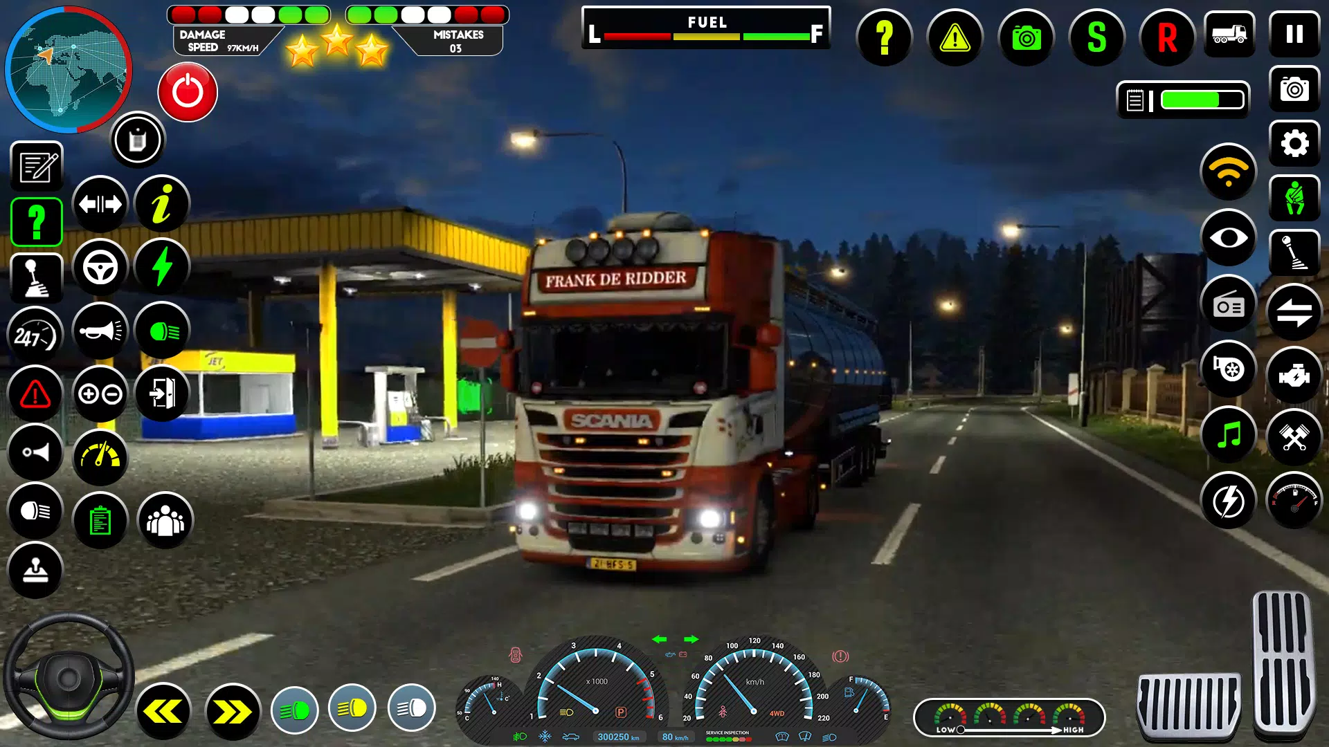 Euro Truck Driving Games應用截圖第3張
