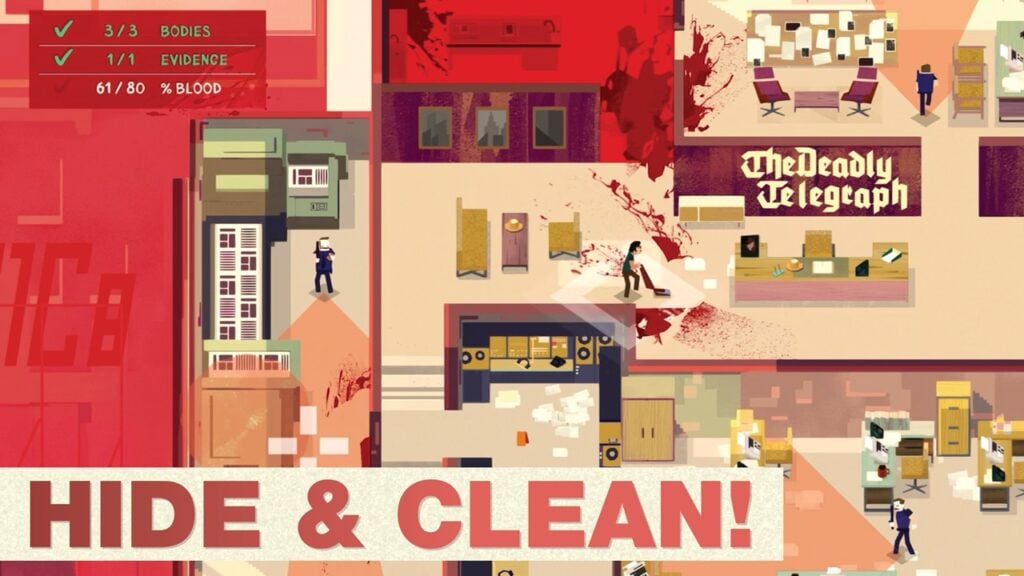 Bukas ang Mga Pre-Rehistrasyon para sa Mobile Stealth-Action Game Serial Cleaner