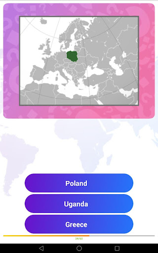 Schermata World Geography Quiz Game 1