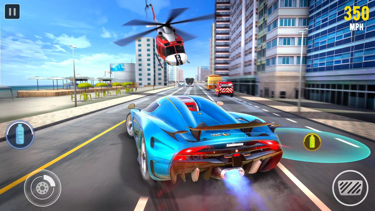 Schermata Crazy Car Racing 2