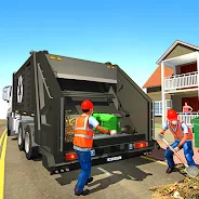 Real Garbage Truck Simulator スクリーンショット 1