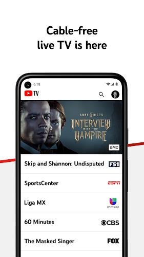 YouTube TV: Live TV & more Скриншот 0