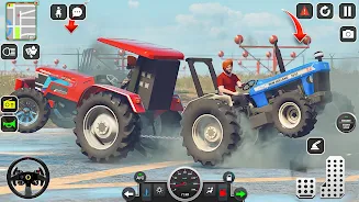 Modern Farmer Tractor Sim 3D Captura de pantalla 3