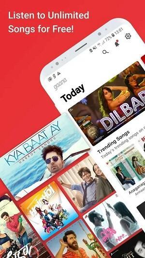 Gaana Music Mod Tangkapan skrin 3