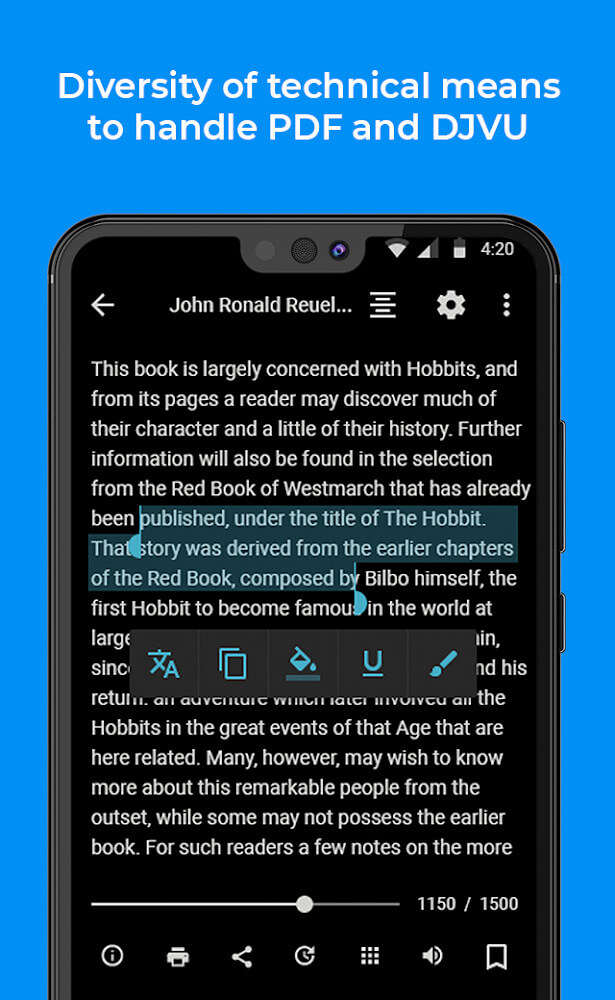 FullReader – e-book reader スクリーンショット 3