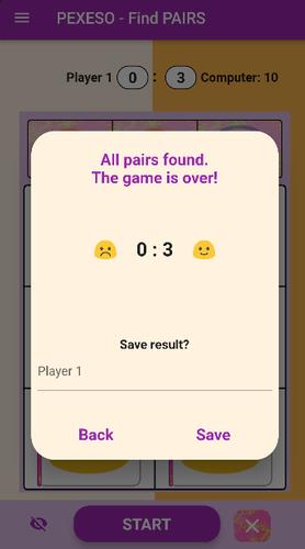 Find PAIRS - against computer Скриншот 3