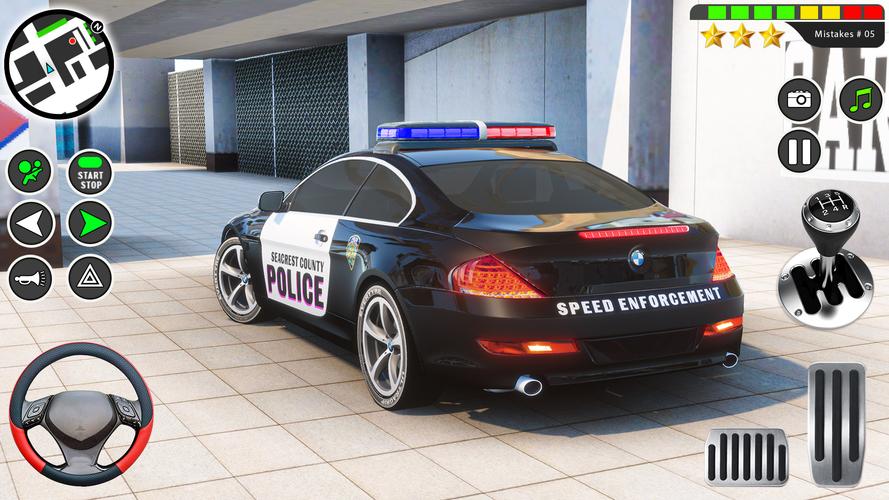 Super Police Car Parking 3D Captura de tela 0
