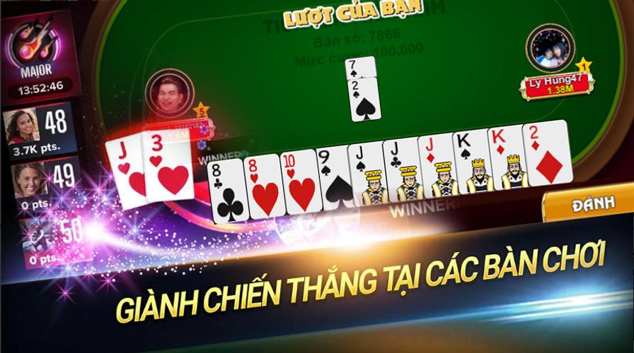 Vip777 Phỏm: Tá Lả Online应用截图第1张