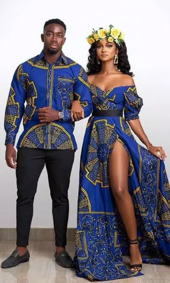 Couples Outfits Ankara Dresses Tangkapan skrin 1
