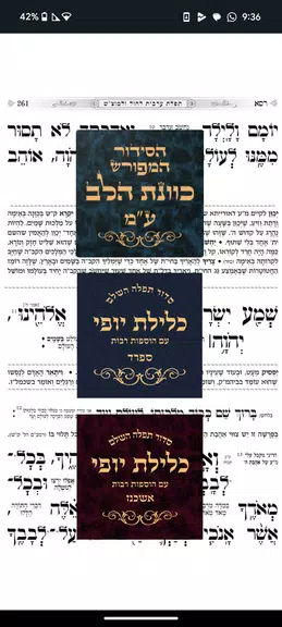 Tefilor - A Smart Siddur Captura de tela 1
