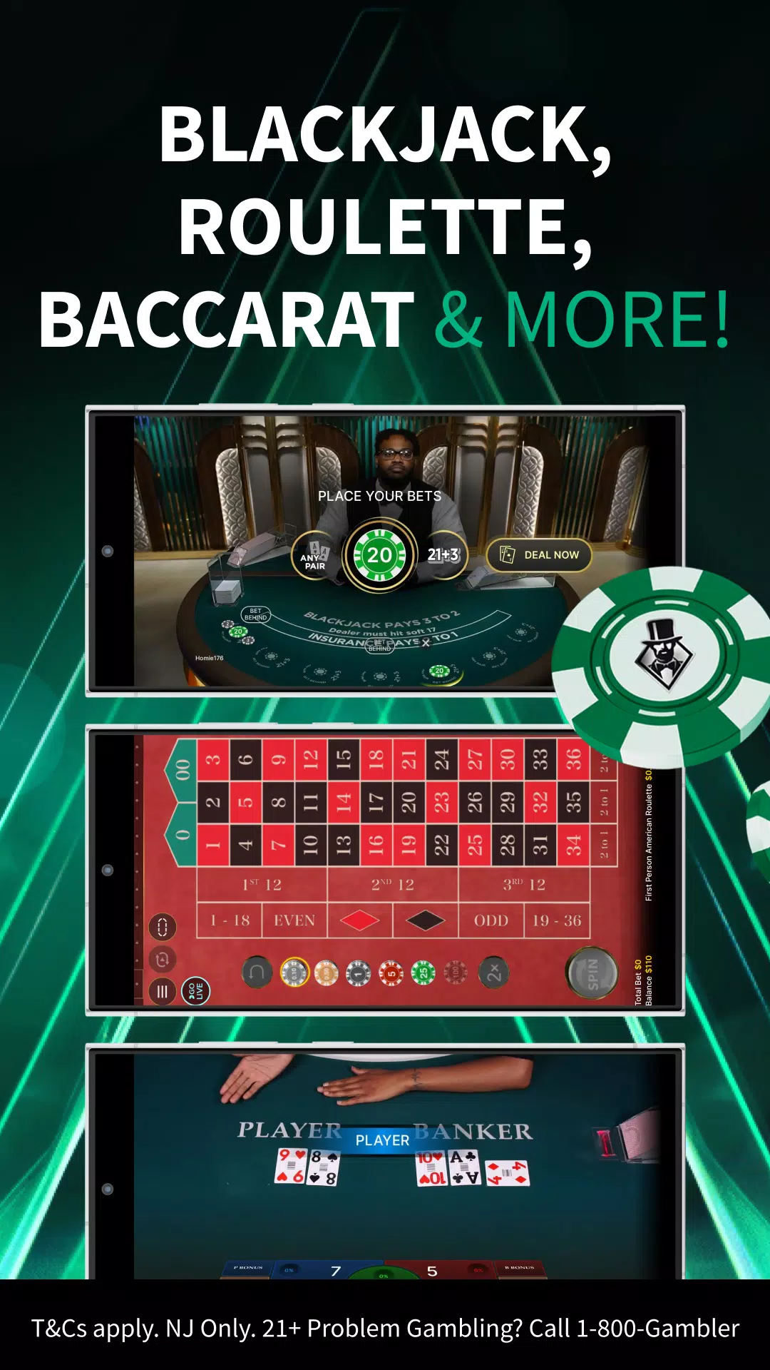 PlayStar Casino Real Money NJ Ekran Görüntüsü 3