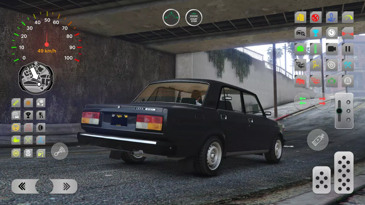 VAZ 2107 Simulator: Drift Lada Captura de tela 2